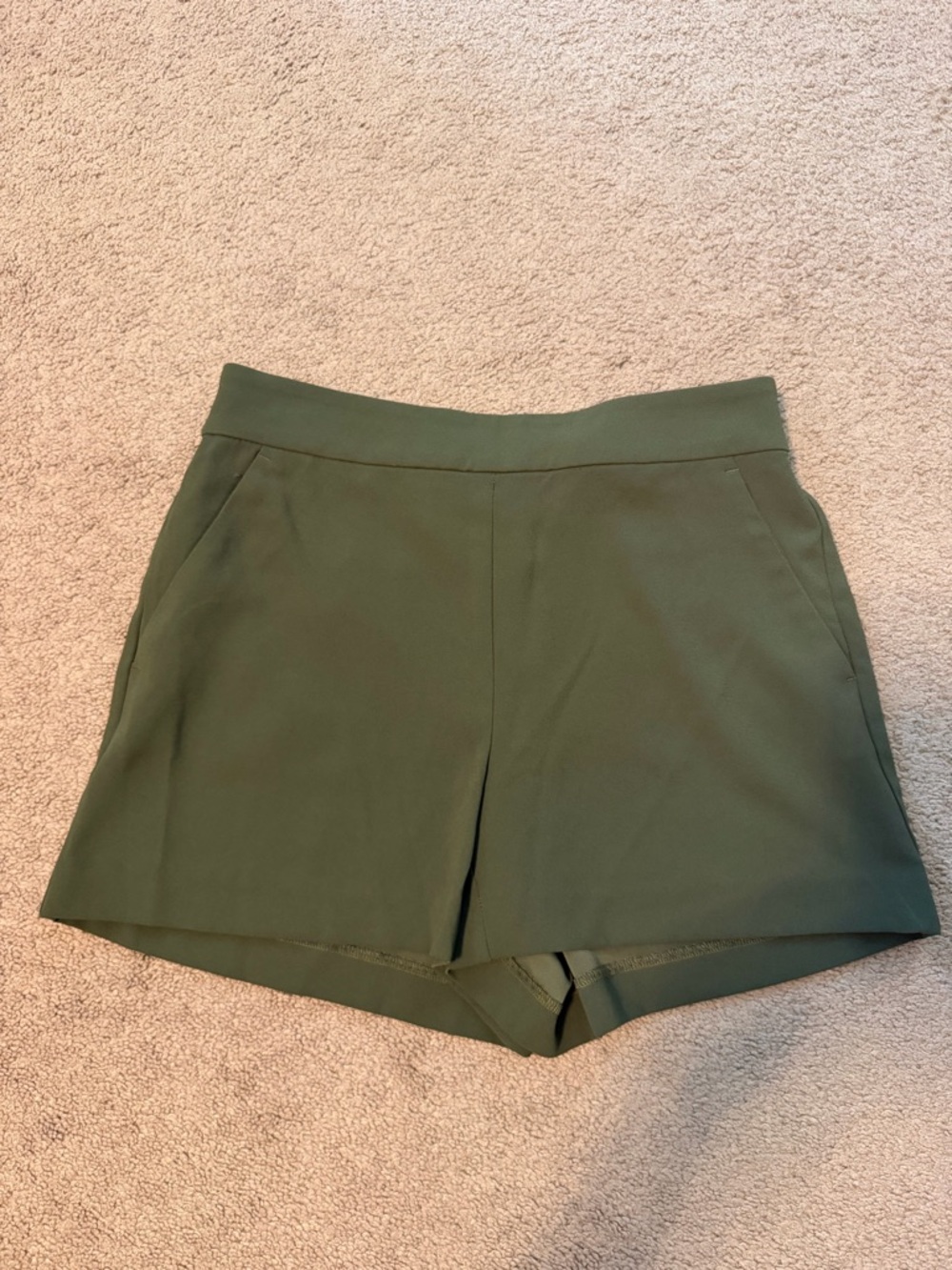 Loft Olive Green Shorts